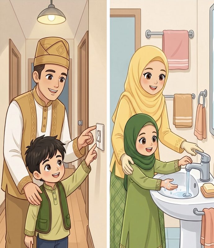 Hari 3: Keteladanan Orang Tua Air dan Sungaiku