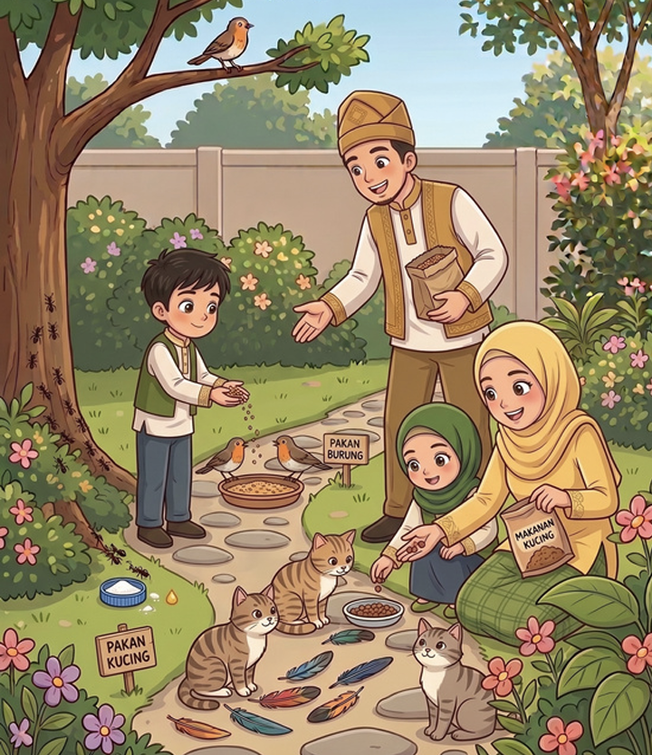 Hari 3: Keteladanan Orang Tua Sahabat Satwa