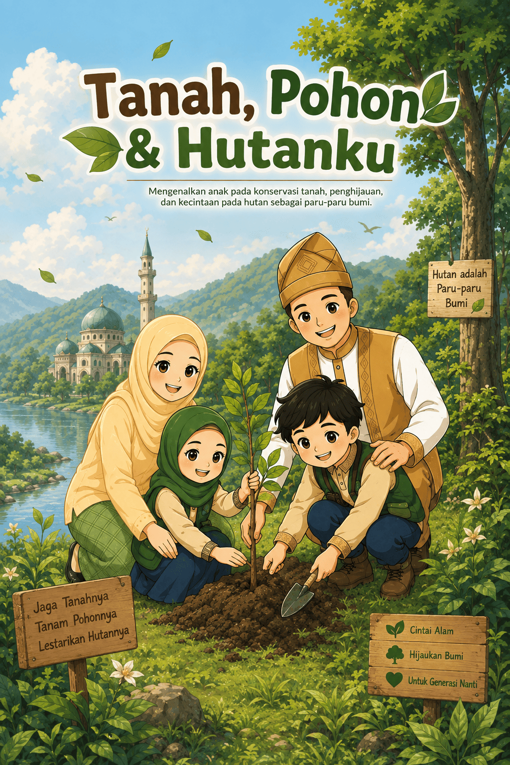 Tanah, Pohon & Hutanku